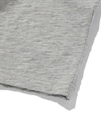 TEXTURED LAYERED TEE [GRAY]
