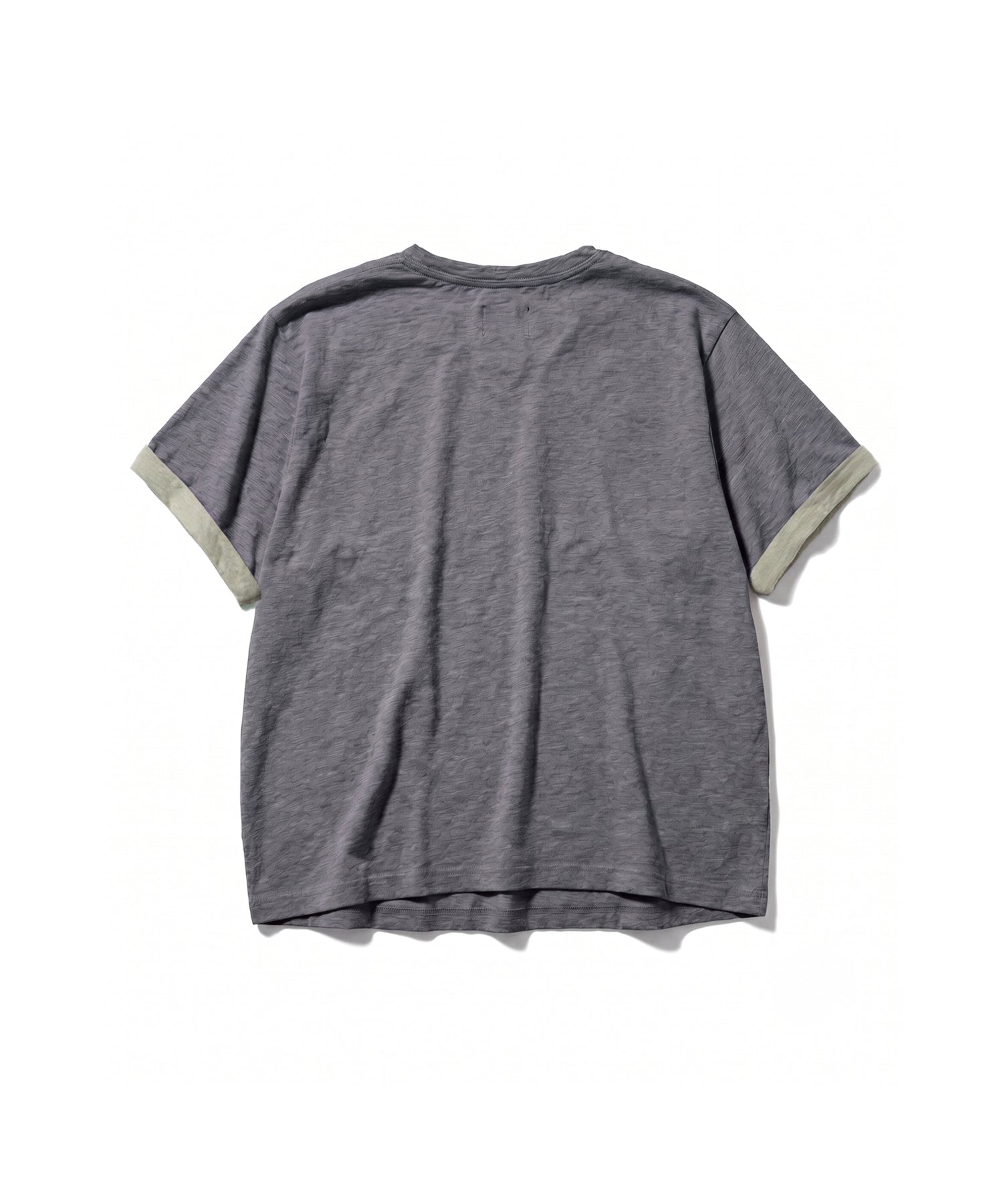 TEXTURED LAYERED TEE [PURPLE]