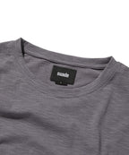 TEXTURED LAYERED TEE [PURPLE]