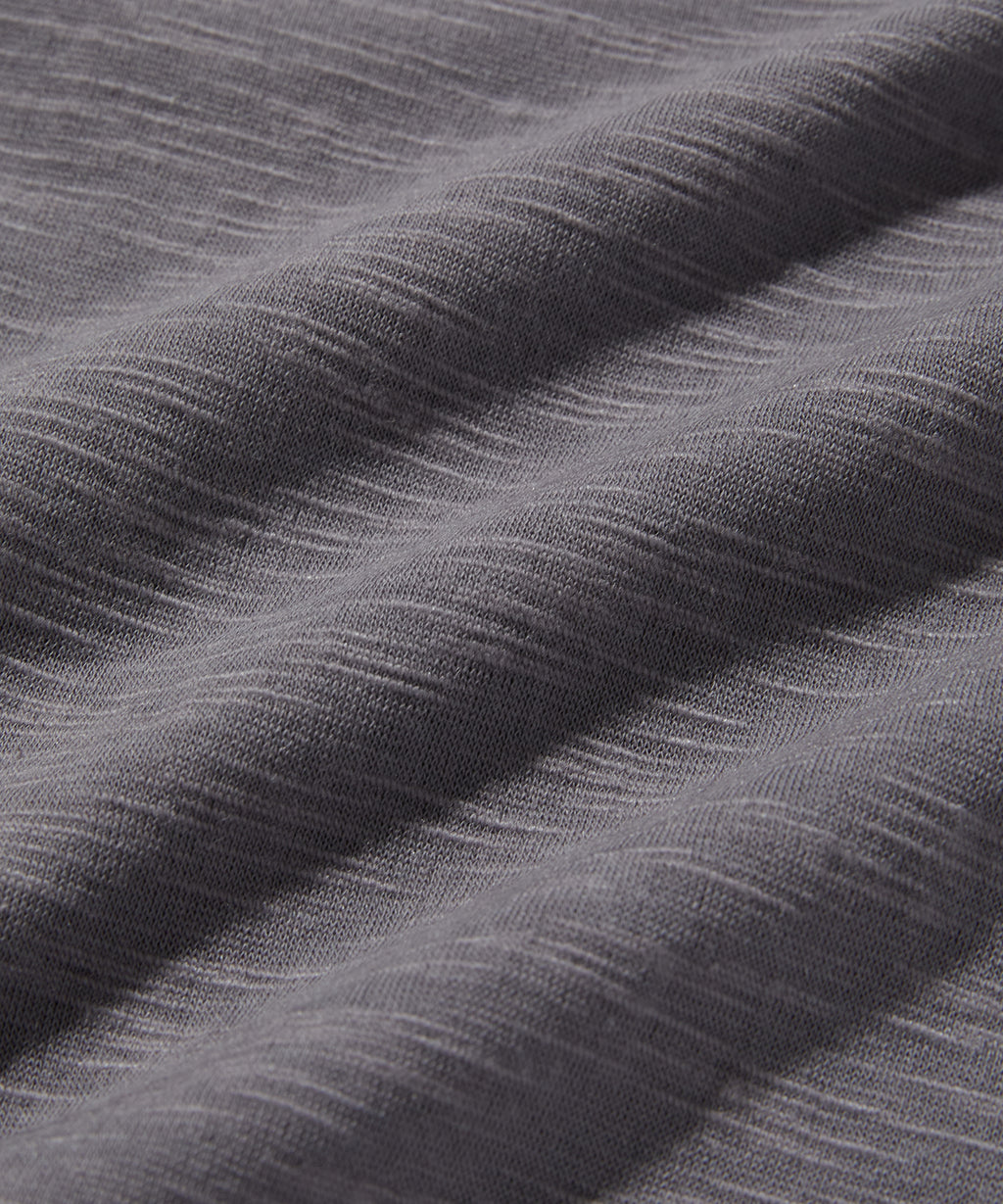 TEXTURED LAYERED TEE [PURPLE]