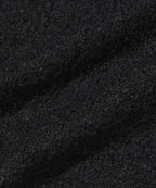 SHEARLING KNIT CARDIGAN [BLACK]
