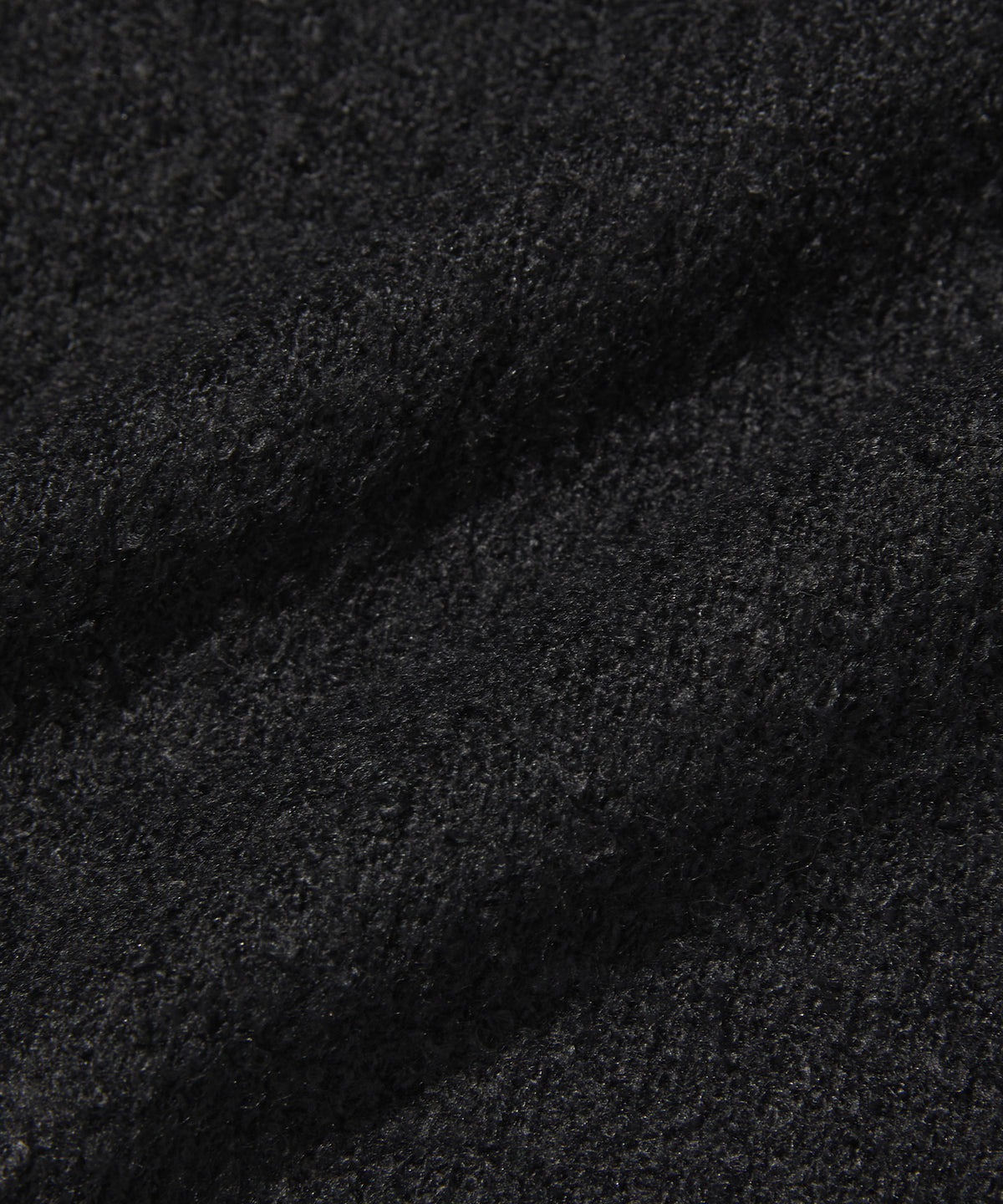 SHEARLING KNIT CARDIGAN [BLACK]