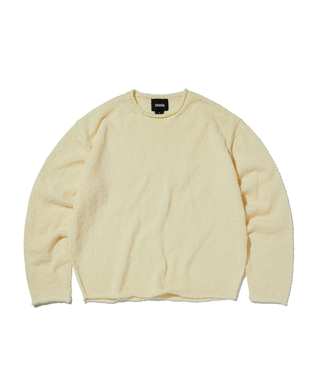 SHEARLING KNIT [IVORY]