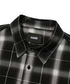 CHECK SHORT SLEEVE SHIRT [BLACK]
