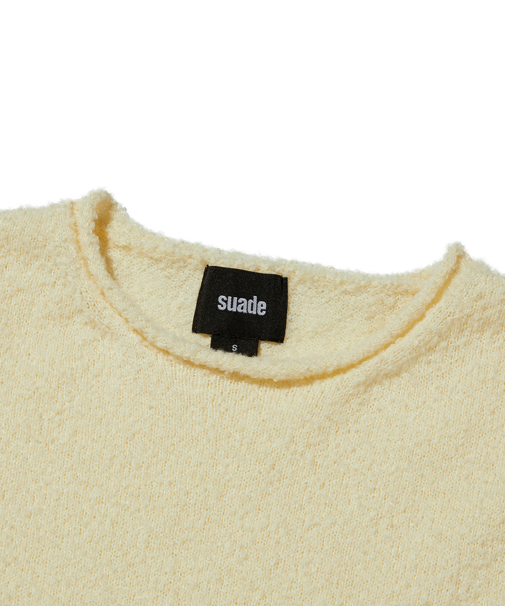 SHEARLING KNIT [IVORY]