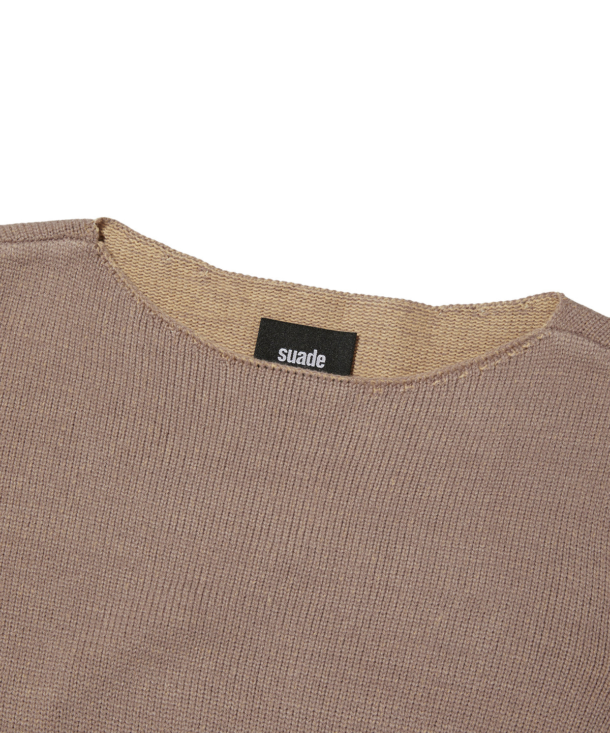 BOAT NECK KNIT [PINK]