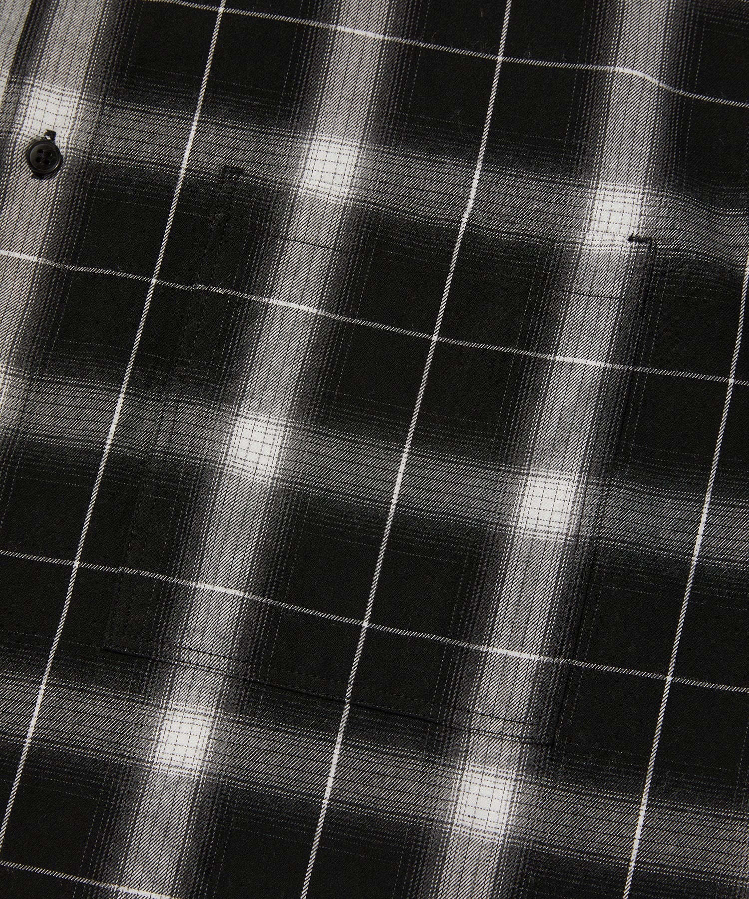 CHECK SHORT SLEEVE SHIRT [BLACK]