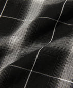 CHECK SHORT SLEEVE SHIRT [BLACK]