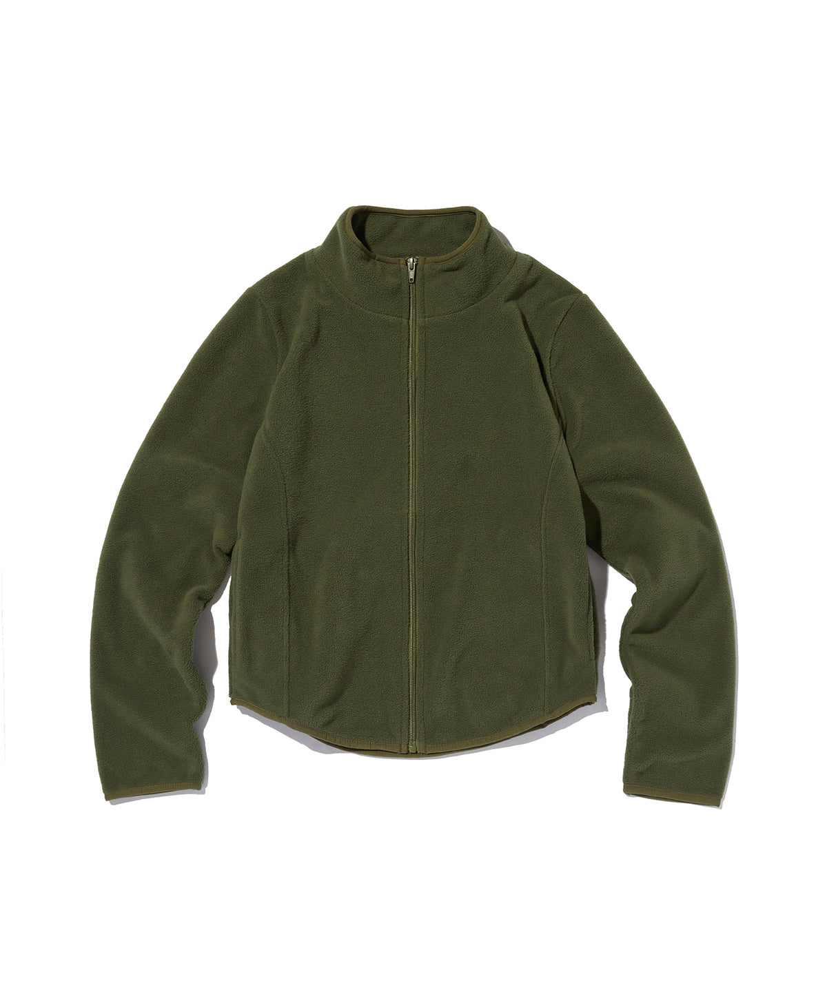 SLIM FLEECE JACKET [KHAKI]