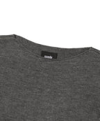 BOAT NECK KNIT [GRAY]
