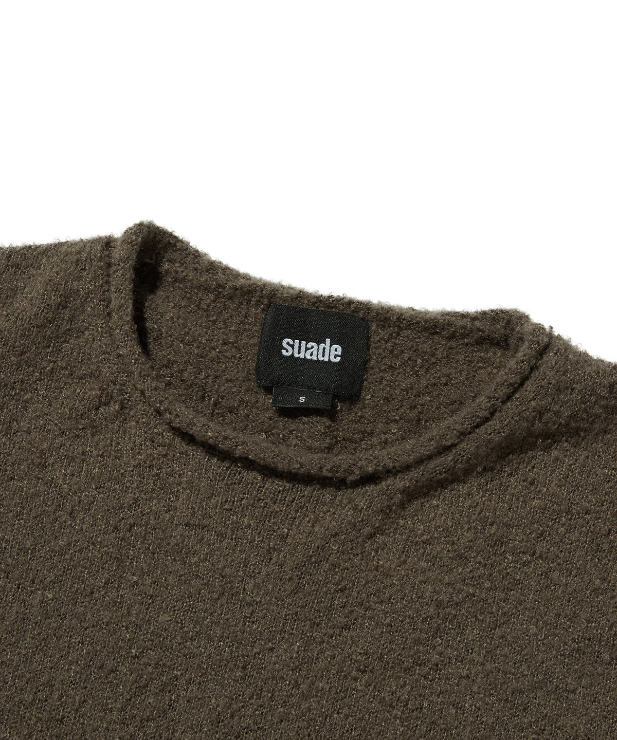 SHEARLING KNIT [BROWN]
