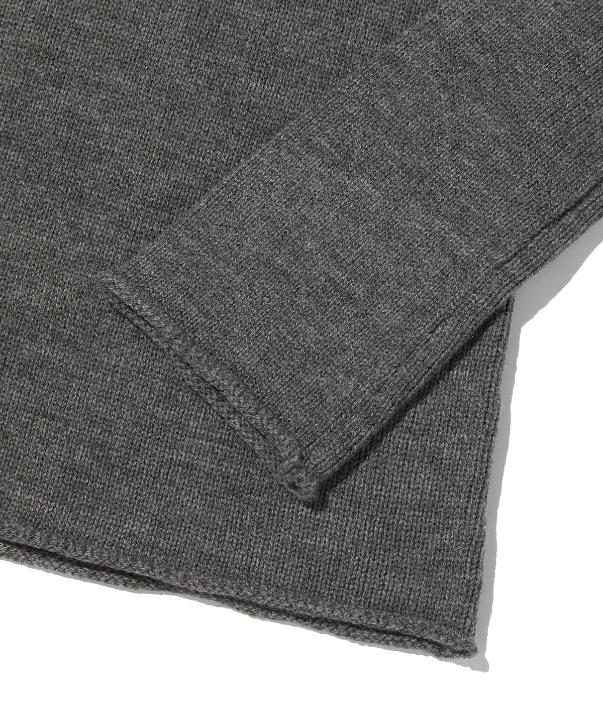 BOAT NECK KNIT [GRAY]