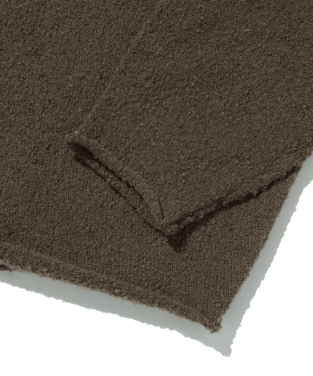 SHEARLING KNIT [BROWN]