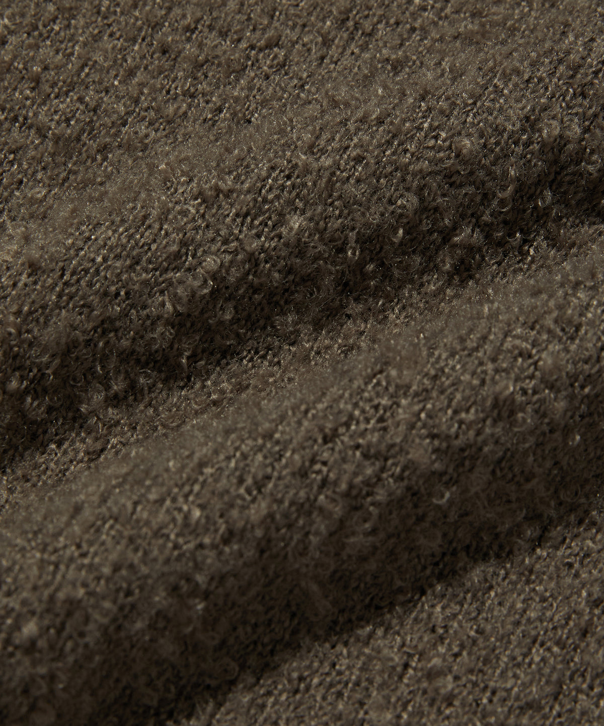 SHEARLING KNIT [BROWN]