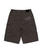CONTOUR DOUBLE KNEE SHORTS [BROWN]