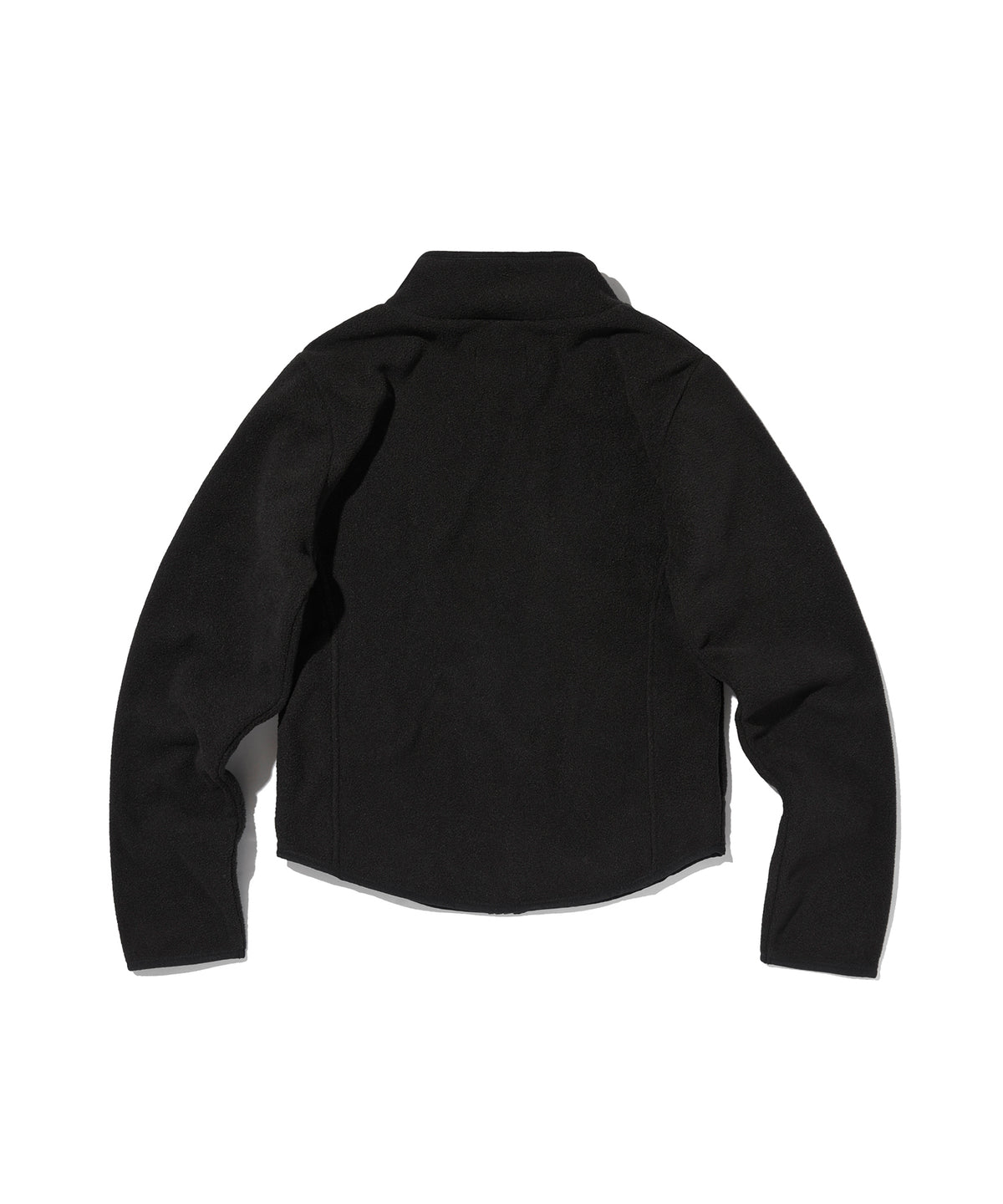 SLIM FLEECE JACKET [BLACK]