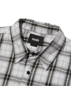 CHECK SHORT SLEEVE SHIRT [WHITE]