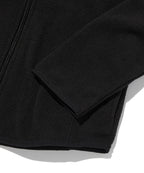 SLIM FLEECE JACKET [BLACK]