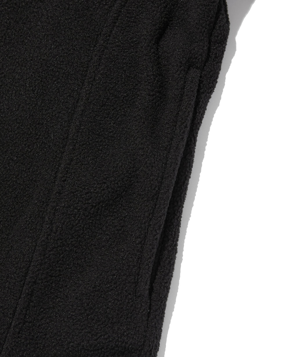SLIM FLEECE JACKET [BLACK]