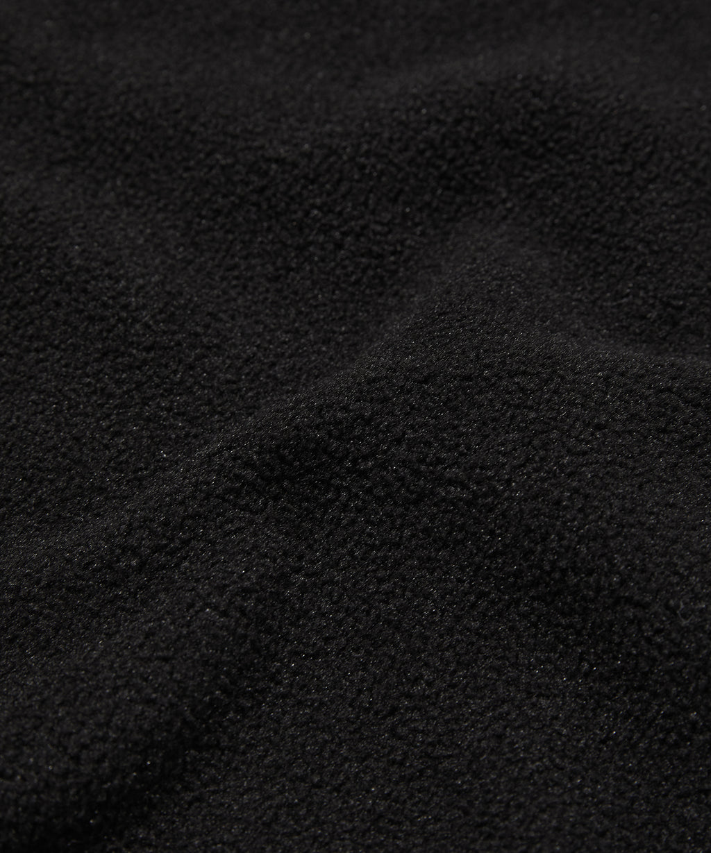 SLIM FLEECE JACKET [BLACK]