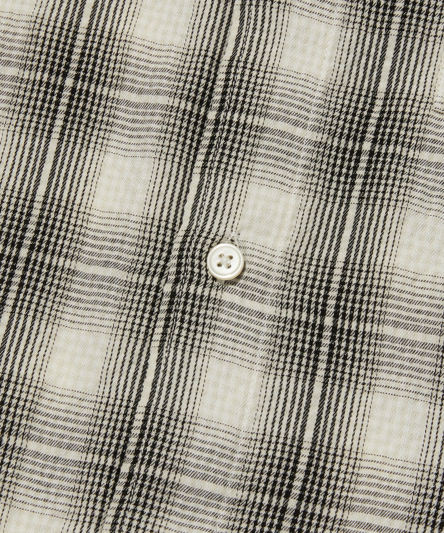 CHECK SHORT SLEEVE SHIRT [IVORY]