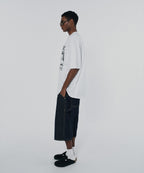 CARPENTER DENIM SHORTS [RAW INDIGO]