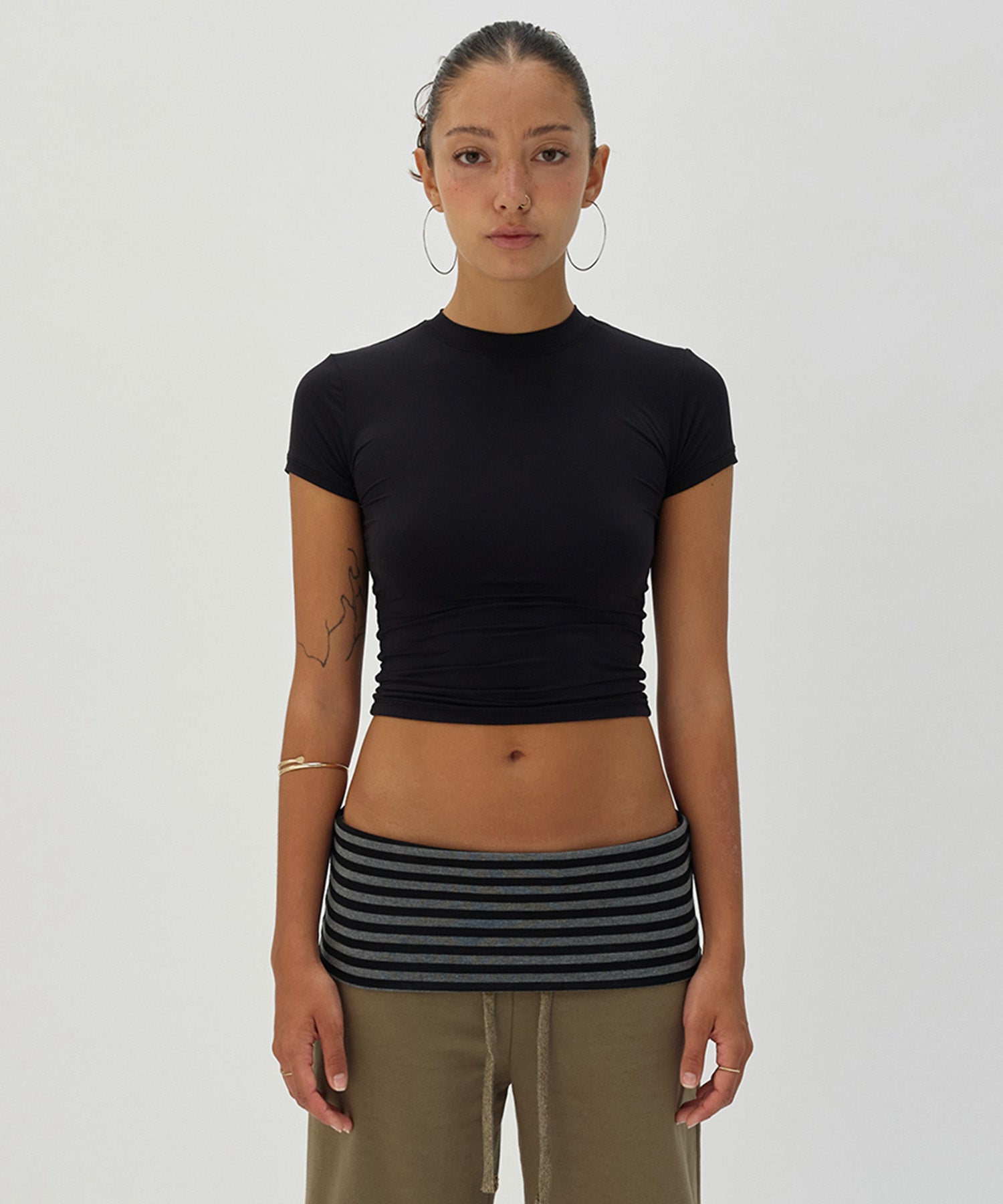 SHORT FIT JERSEY [BLACK]