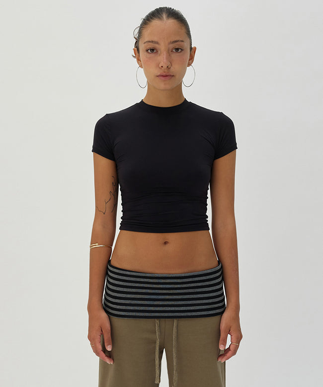 SHORT FIT JERSEY [BLACK] Hover Image