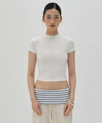 SHORT FIT JERSEY [WHITE]