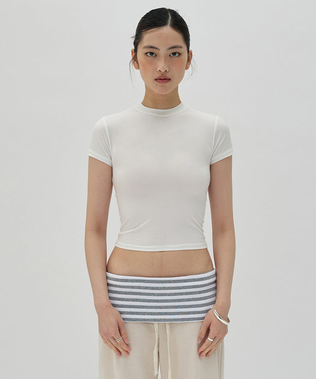 SHORT FIT JERSEY [WHITE] Hover Image