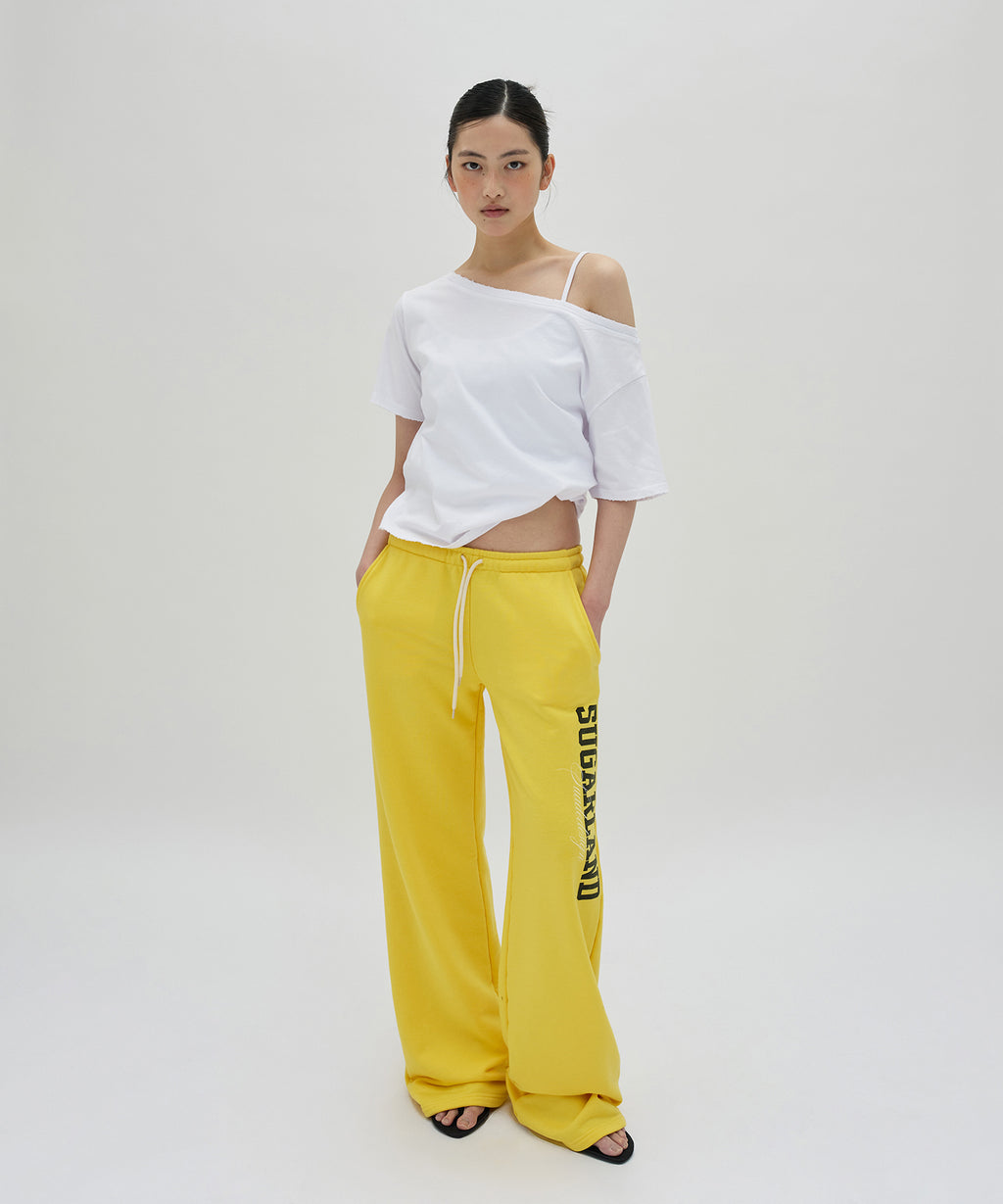 SUGARLAND SWEAT PANTS [YELLOW]