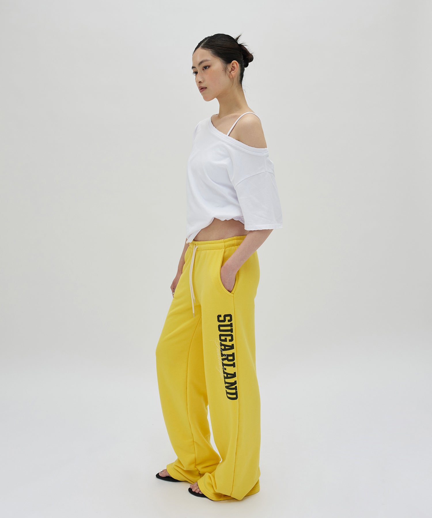 SUGARLAND SWEAT PANTS [YELLOW]