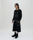 CUT EDGE SHORTS [BLACK]