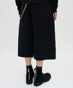 CUT EDGE SHORTS [BLACK]