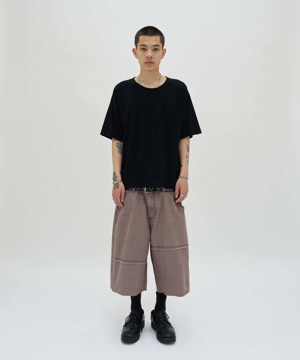 CUT EDGE SHORTS [MOCHA BROWN]