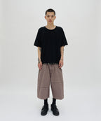 CUT EDGE SHORTS [MOCHA BROWN]