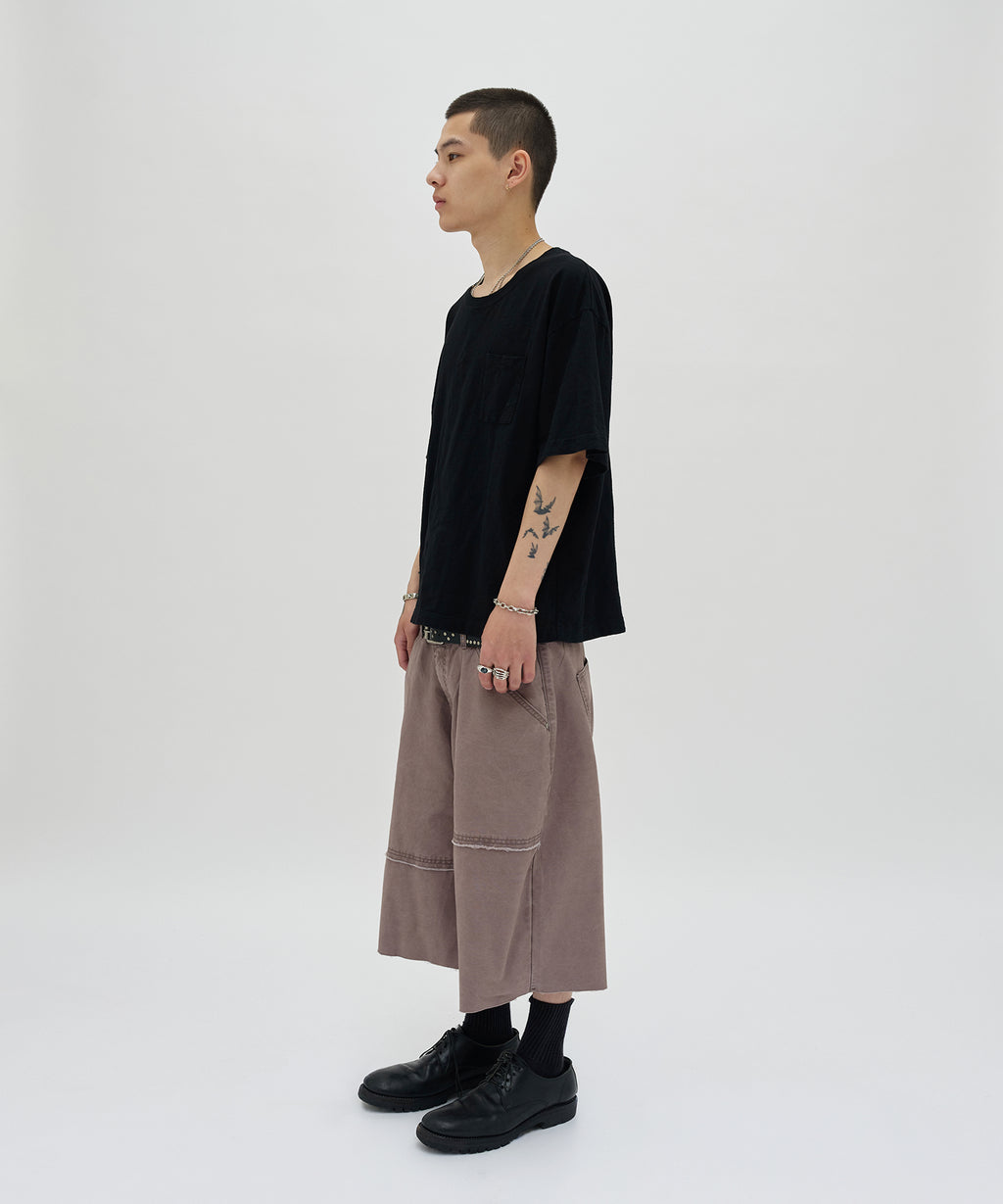 CUT EDGE SHORTS [MOCHA BROWN]