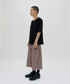 CUT EDGE SHORTS [MOCHA BROWN]