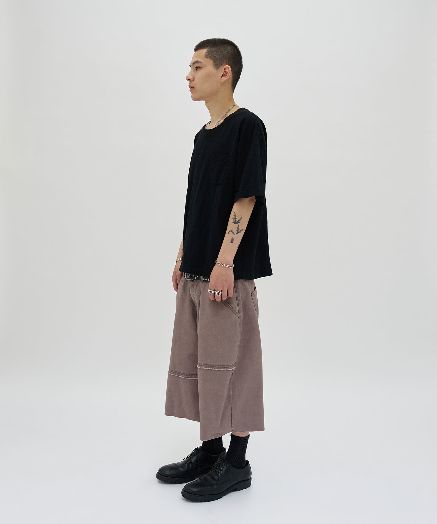 CUT EDGE SHORTS [MOCHA BROWN]