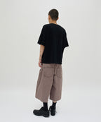 CUT EDGE SHORTS [MOCHA BROWN]