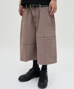 CUT EDGE SHORTS [MOCHA BROWN]