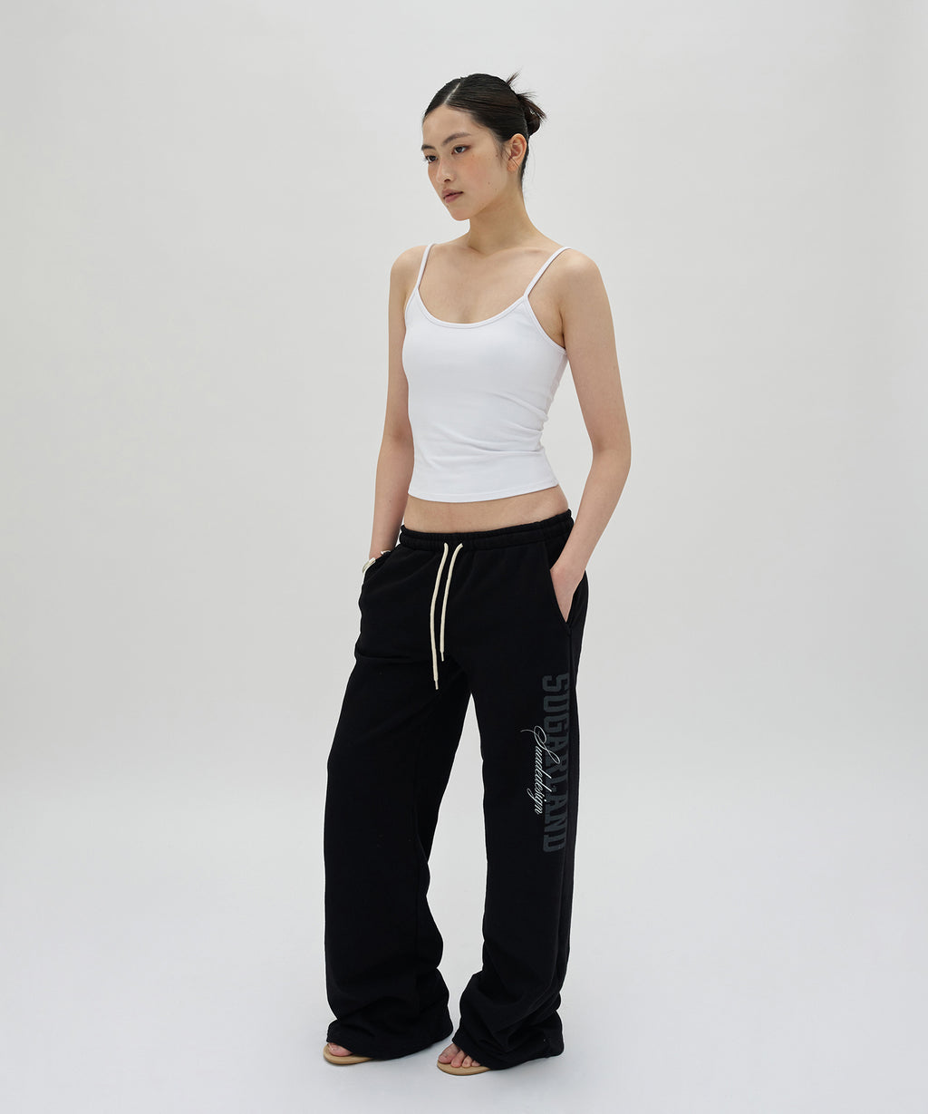 SUGARLAND SWEAT PANTS [BLACK]
