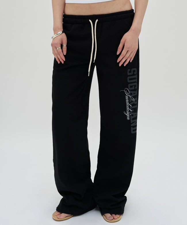 SUGARLAND SWEAT PANTS [BLACK] Hover Image