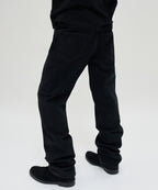 REGULAR STRAIGHT DENIM [BLACK]