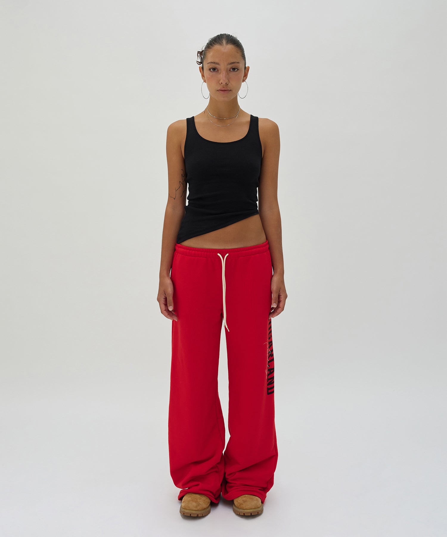 SUGARLAND SWEAT PANTS [RED]