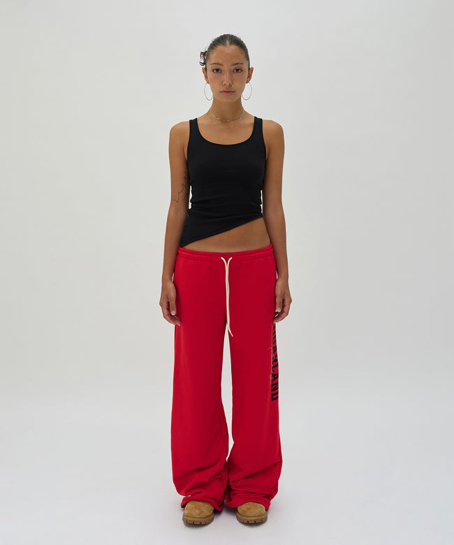 SUGARLAND SWEAT PANTS [RED] Main Image
