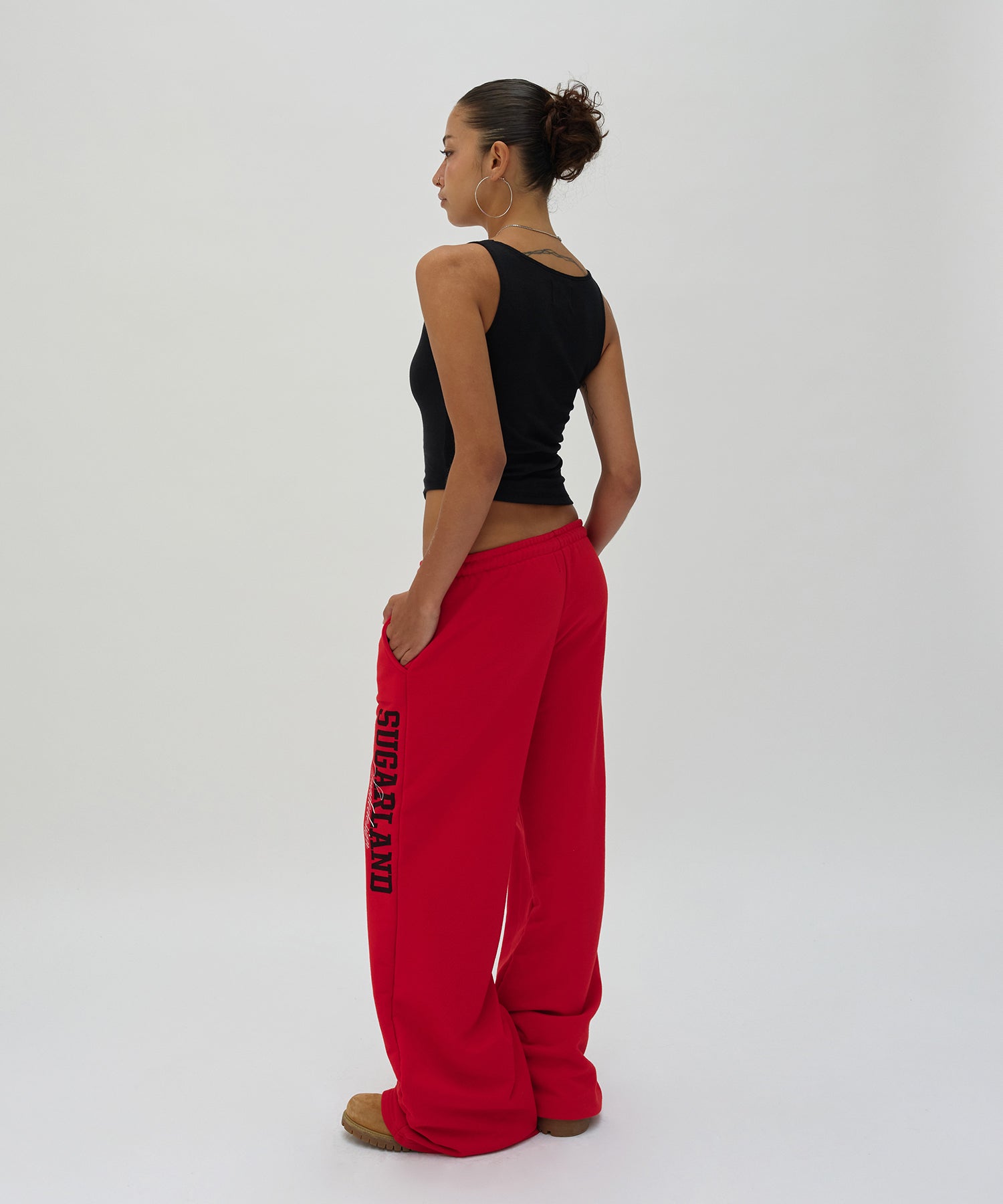 SUGARLAND SWEAT PANTS [RED]