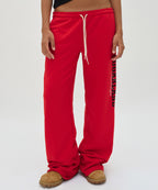 SUGARLAND SWEAT PANTS [RED]