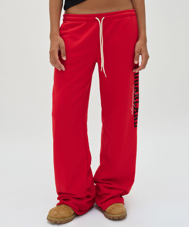 SUGARLAND SWEAT PANTS [RED] Hover Image