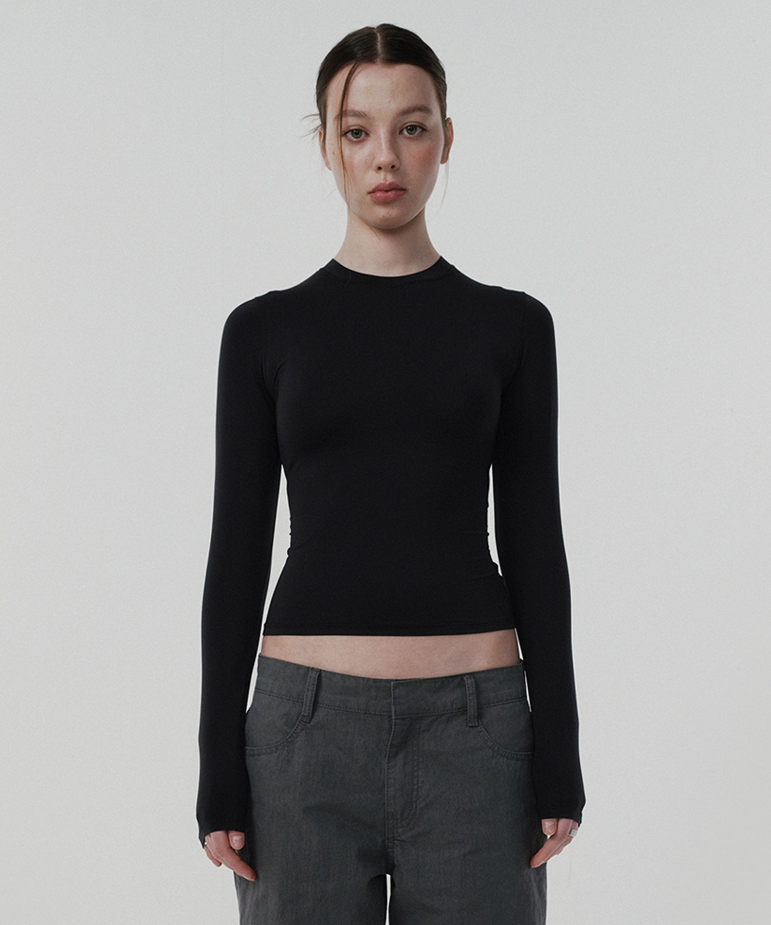 FIT JERSEY [BLACK]